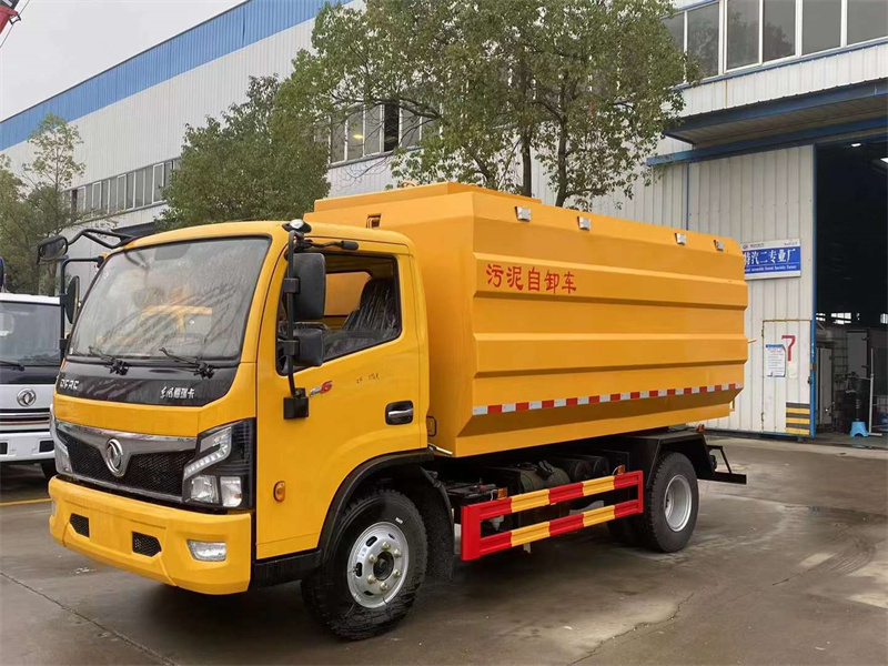 國六東風(fēng)福瑞卡10方污泥運(yùn)輸車