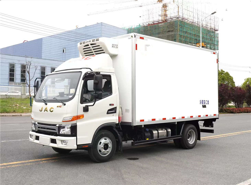 國(guó)六藍(lán)牌江淮帥鈴E冷藏車