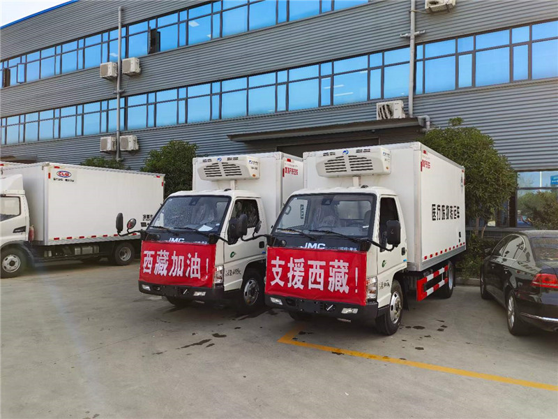 程力醫(yī)療廢物轉(zhuǎn)運車支援西藏拉薩